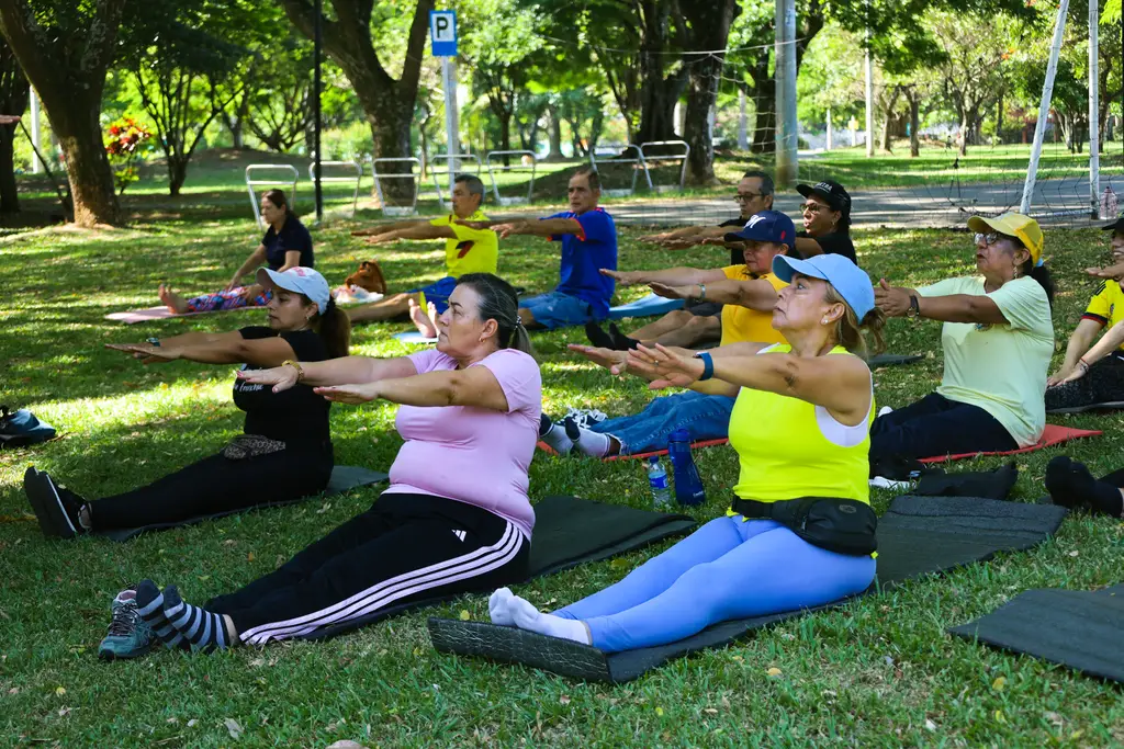 Clase funcional en el parque